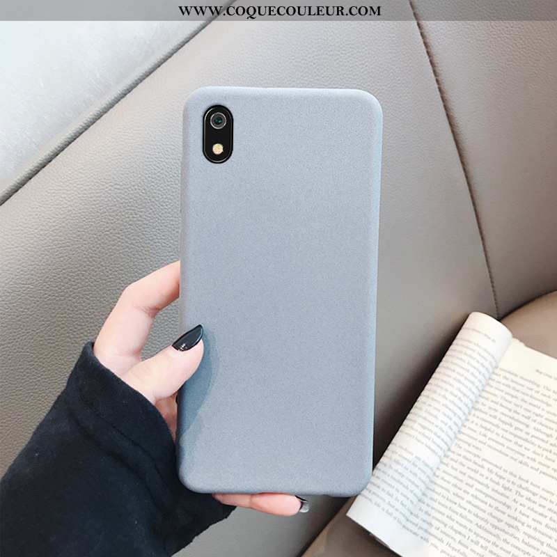 Étui Xiaomi Redmi 7a Personnalité Incassable Étui, Coque Xiaomi Redmi 7a Tendance Rouge Gris