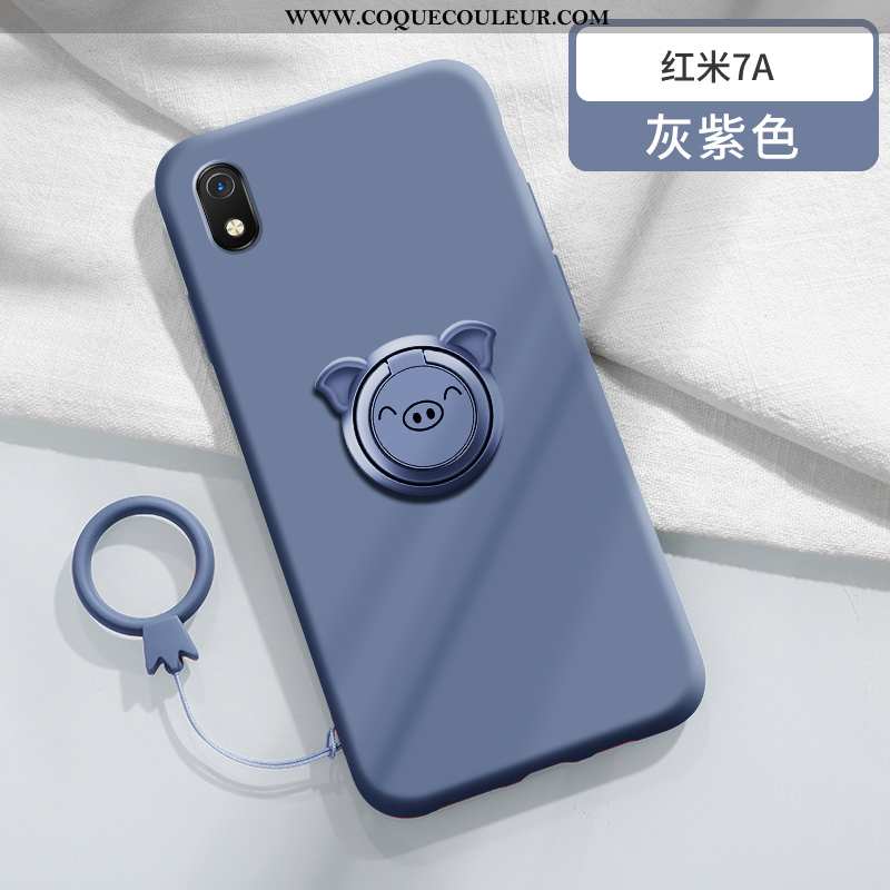 Coque Xiaomi Redmi 7a Tendance Créatif Fluide Doux, Housse Xiaomi Redmi 7a Légère Ultra Violet