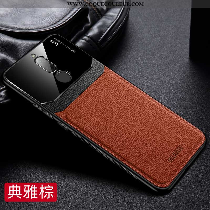 Étui Xiaomi Redmi 8 Cuir Tout Compris Net Rouge, Coque Xiaomi Redmi 8 Modèle Fleurie Protection Marr