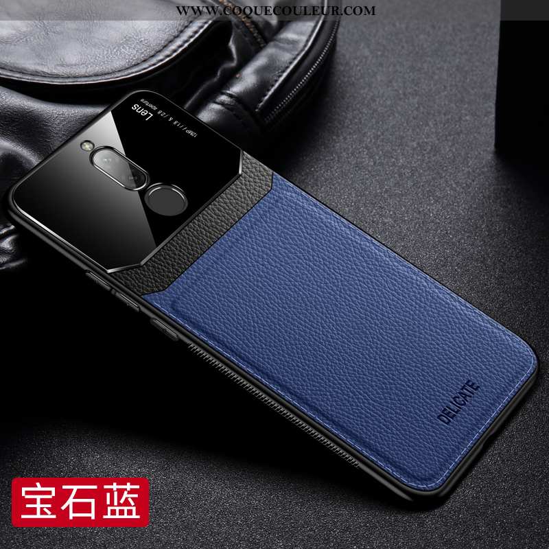 Étui Xiaomi Redmi 8 Cuir Tout Compris Net Rouge, Coque Xiaomi Redmi 8 Modèle Fleurie Protection Marr