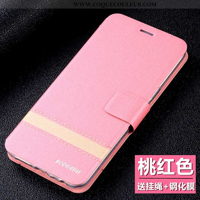 Housse Xiaomi Redmi 8 Silicone Petit Rose, Étui Xiaomi Redmi 8 Protection Rouge Rose