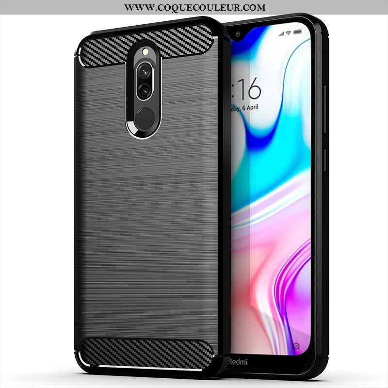 Coque Xiaomi Redmi 8 Protection Silicone Téléphone Portable, Housse Xiaomi Redmi 8 Délavé En Daim In