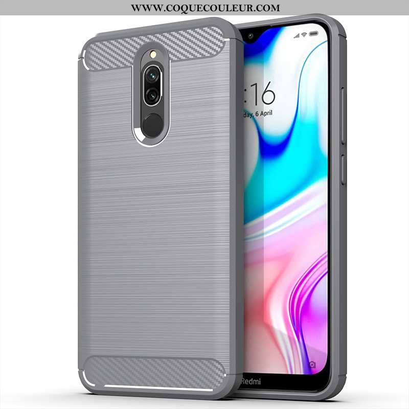 Coque Xiaomi Redmi 8 Protection Silicone Téléphone Portable, Housse Xiaomi Redmi 8 Délavé En Daim In