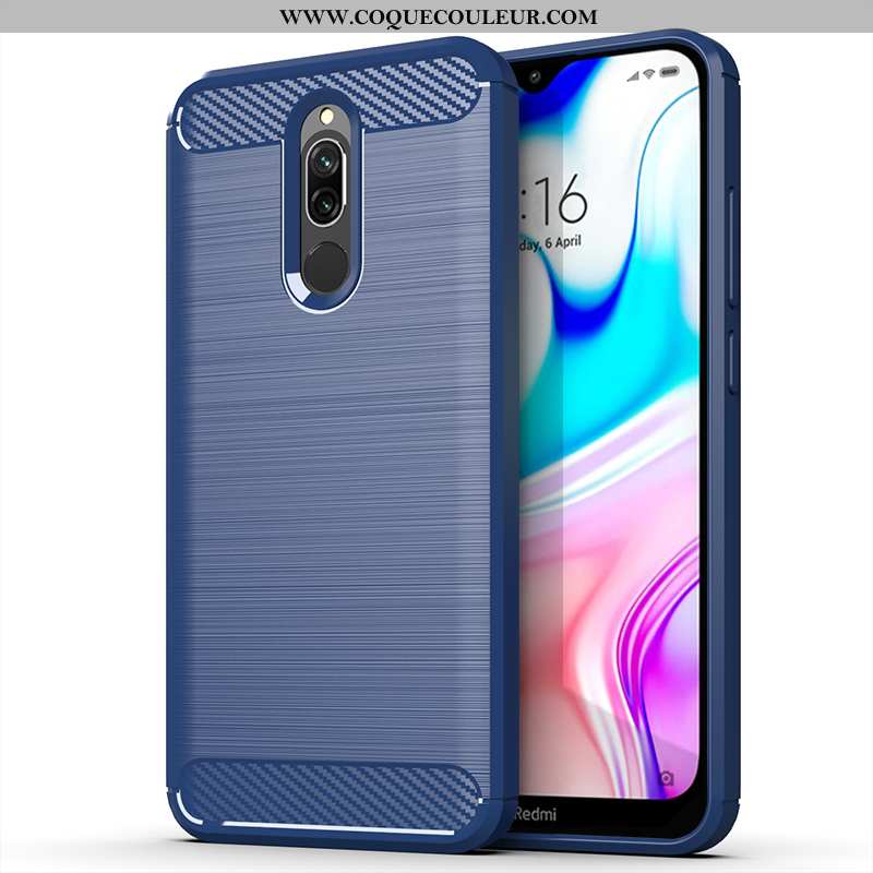 Coque Xiaomi Redmi 8 Protection Silicone Téléphone Portable, Housse Xiaomi Redmi 8 Délavé En Daim In