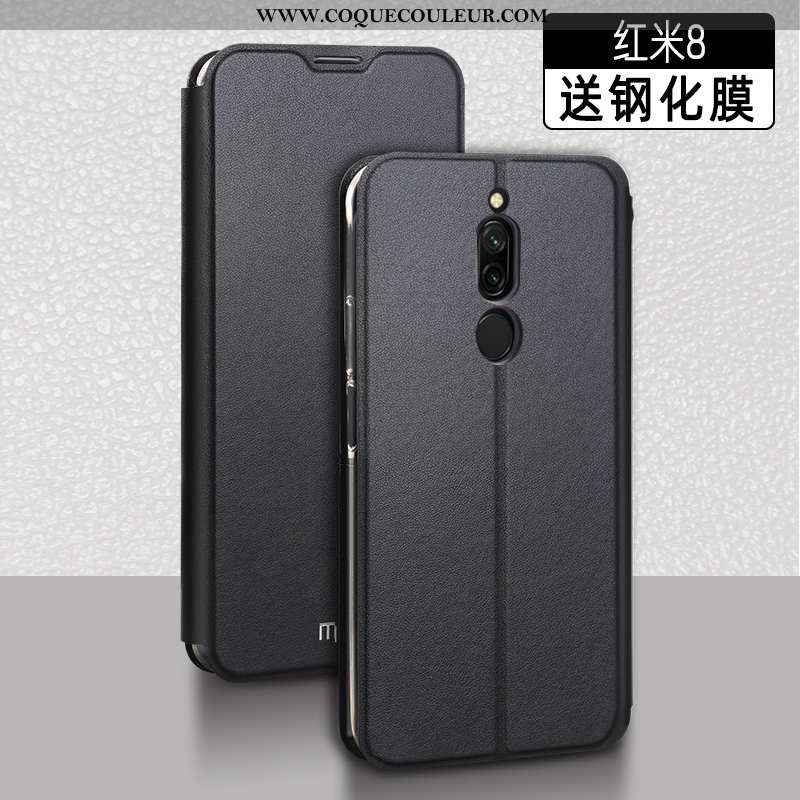 Housse Xiaomi Redmi 8 Créatif Téléphone Portable Cuir, Étui Xiaomi Redmi 8 Tendance Tout Compris Rou