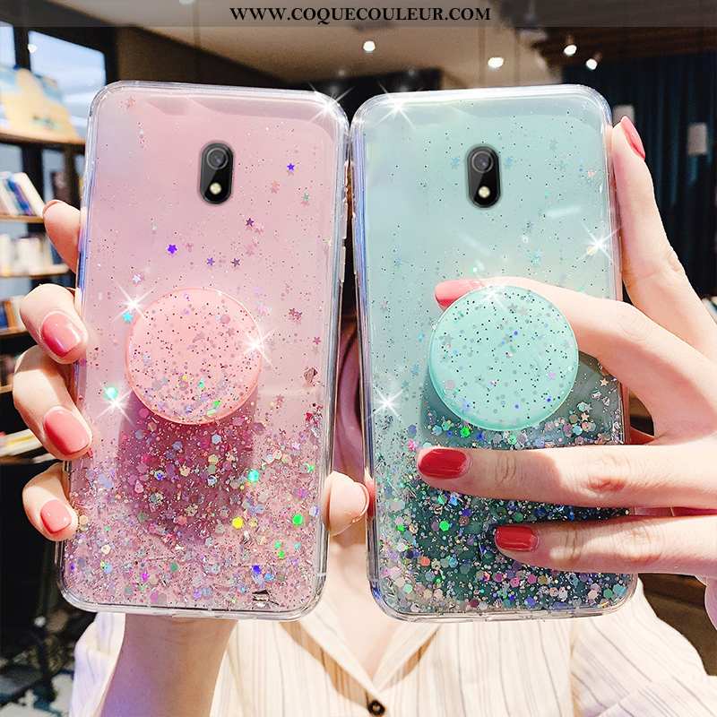 Étui Xiaomi Redmi 8a Personnalité Fluide Doux Tendance, Coque Xiaomi Redmi 8a Créatif Rose