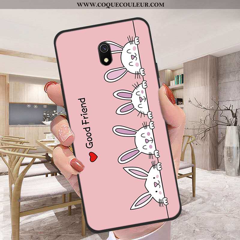 Housse Xiaomi Redmi 8a Protection Rouge Dessin Animé, Étui Xiaomi Redmi 8a Ornements Suspendus Bleu 