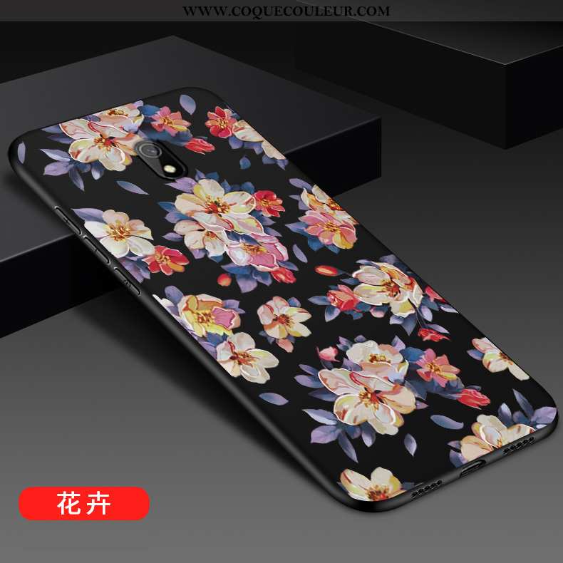 Étui Xiaomi Redmi 8a Créatif Silicone Mode, Coque Xiaomi Redmi 8a Légère Tout Compris Noir