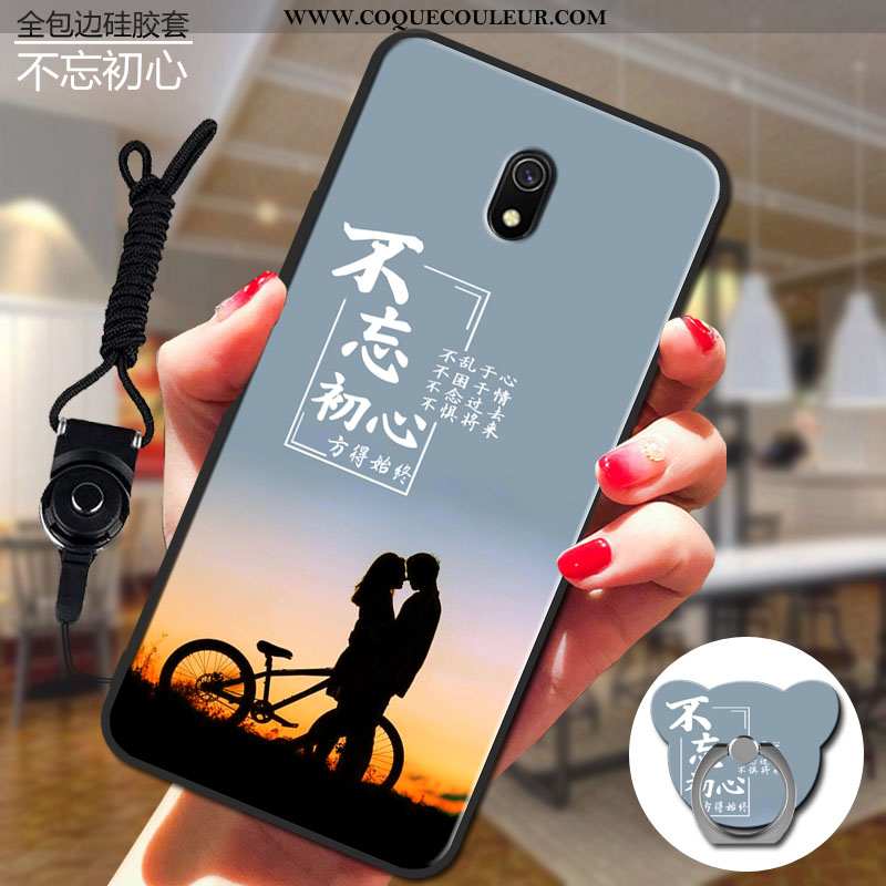 Coque Xiaomi Redmi 8a Dessin Animé Téléphone Portable Rouge, Housse Xiaomi Redmi 8a Charmant Silicon