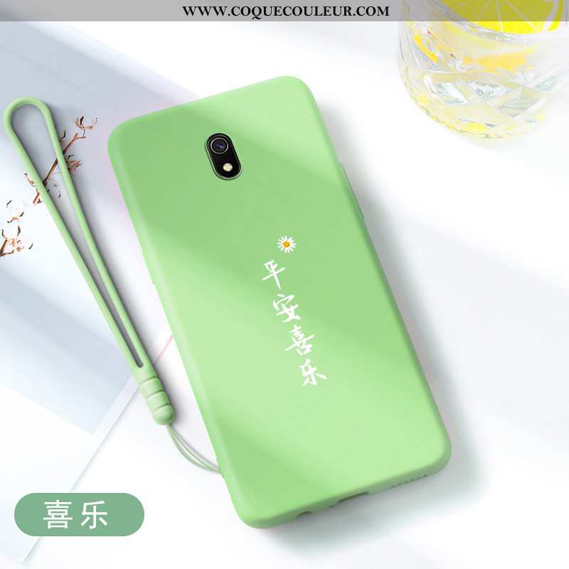 Housse Xiaomi Redmi 8a Charmant Personnalité Coque, Étui Xiaomi Redmi 8a Ultra Vert Verte