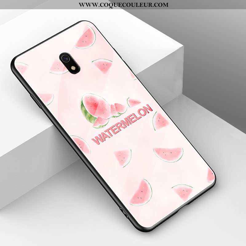 Étui Xiaomi Redmi 8a Dessin Animé Simple Incassable, Coque Xiaomi Redmi 8a Charmant Animal Verte