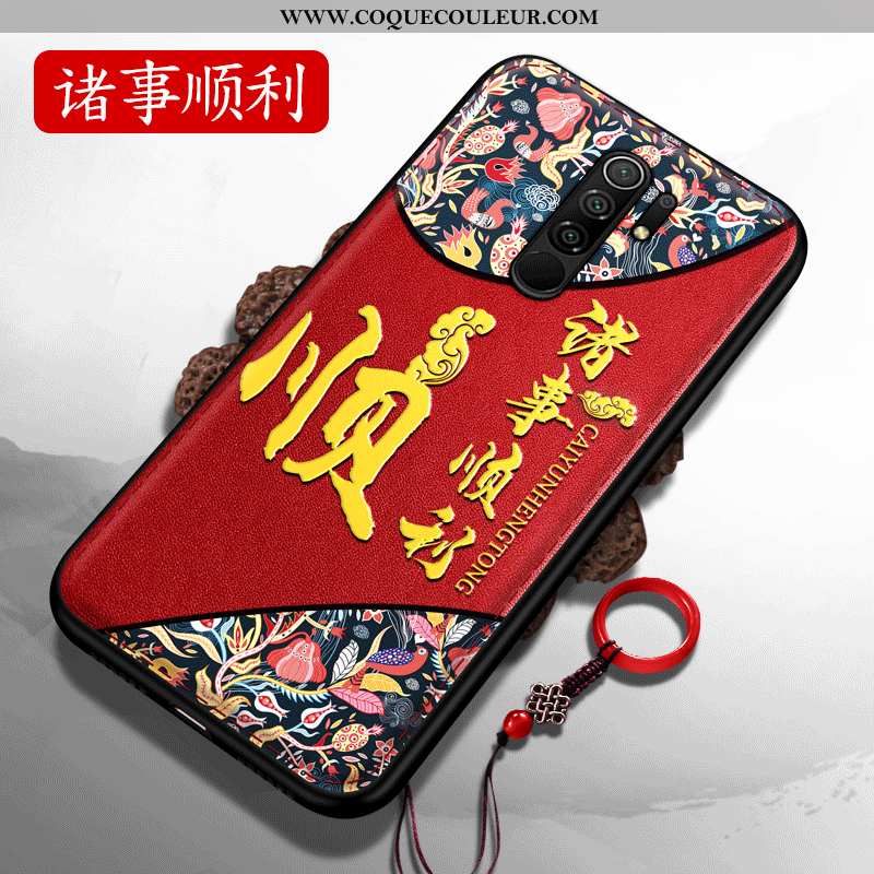 Coque Xiaomi Redmi 9 Créatif Tout Compris Personnalité, Housse Xiaomi Redmi 9 Gaufrage Téléphone Por