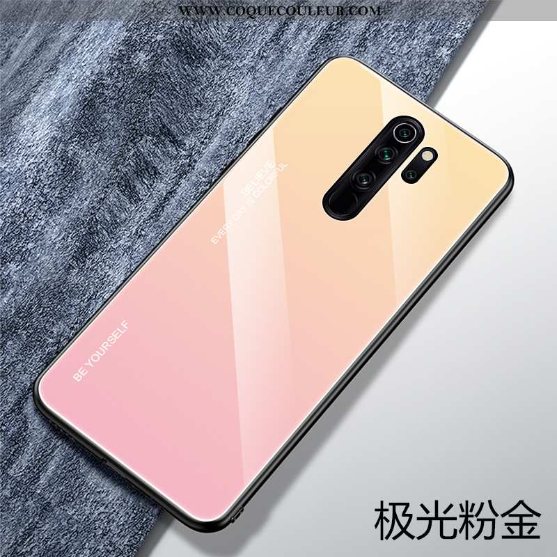 Housse Xiaomi Redmi 9 Verre Difficile Net Rouge, Étui Xiaomi Redmi 9 Ornements Suspendus Bleu Foncé