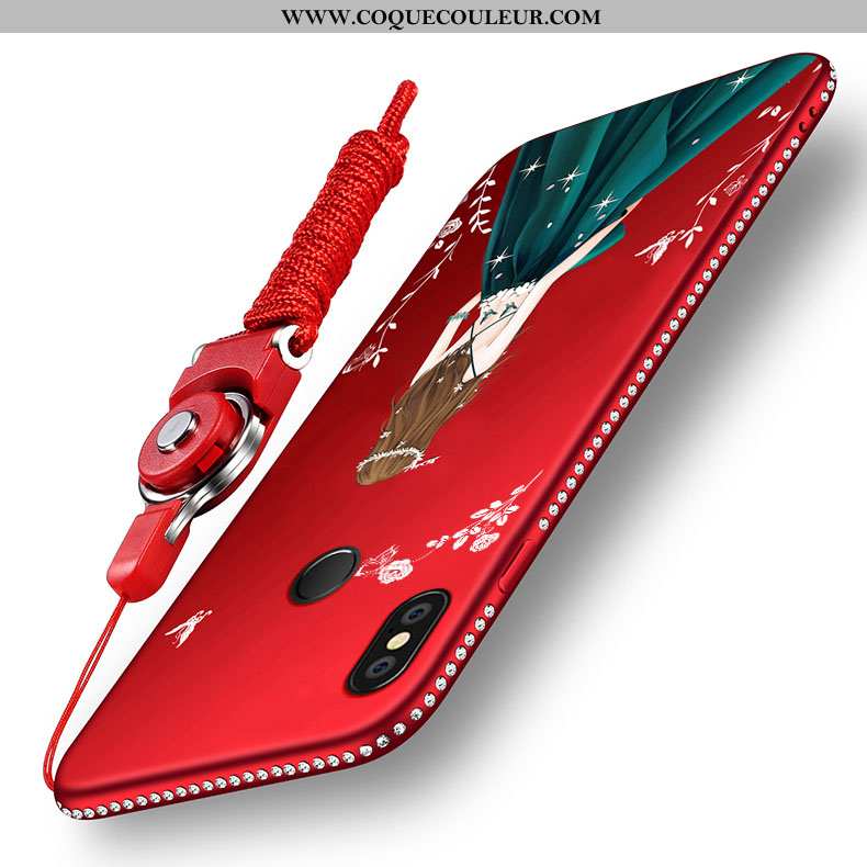 Étui Xiaomi Redmi Note 5 Délavé En Daim Petit Incassable, Coque Xiaomi Redmi Note 5 Fluide Doux Haut