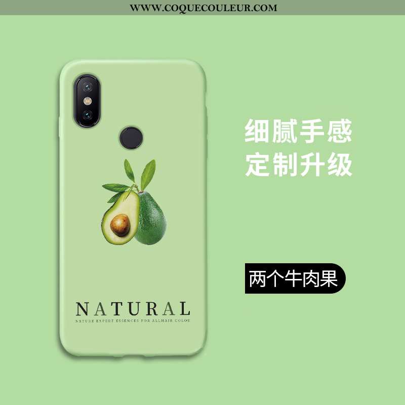 Étui Xiaomi Redmi Note 5 Créatif Incassable Protection, Coque Xiaomi Redmi Note 5 Silicone Vert Vert