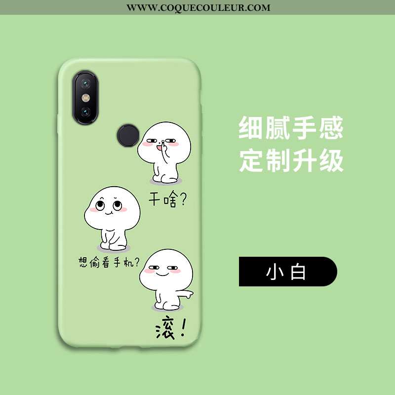 Étui Xiaomi Redmi Note 5 Créatif Incassable Protection, Coque Xiaomi Redmi Note 5 Silicone Vert Vert