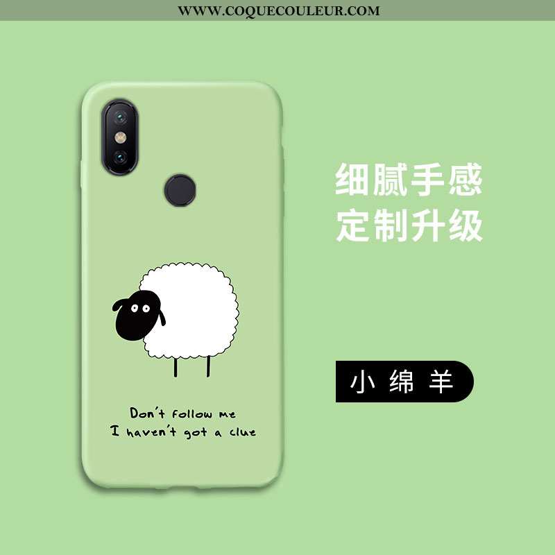 Étui Xiaomi Redmi Note 5 Créatif Incassable Protection, Coque Xiaomi Redmi Note 5 Silicone Vert Vert