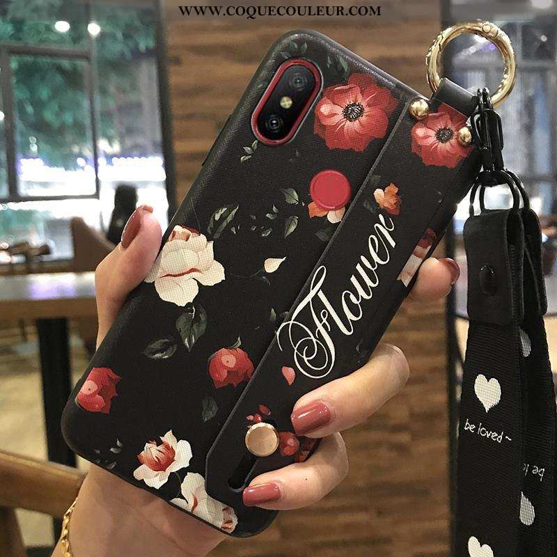 Étui Xiaomi Redmi Note 5 Fluide Doux Ornements Suspendus Rouge, Coque Xiaomi Redmi Note 5 Protection