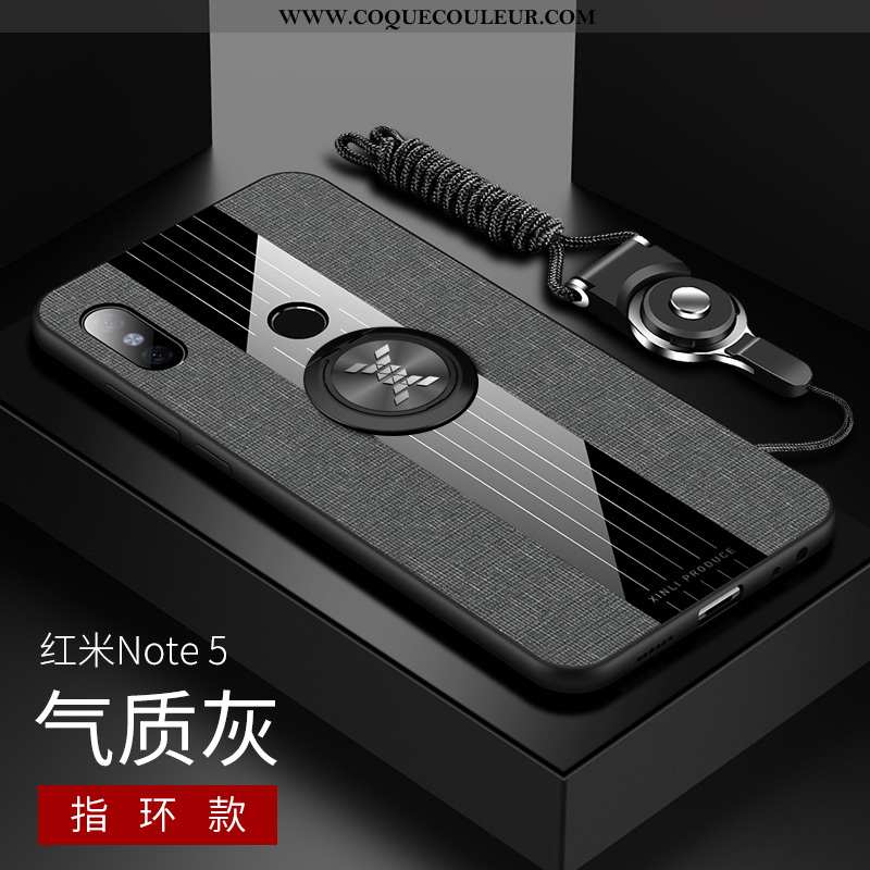 Étui Xiaomi Redmi Note 5 Protection Légère Étui, Coque Xiaomi Redmi Note 5 Verre Ultra Rouge