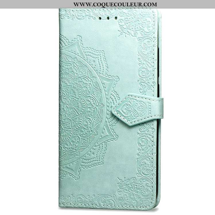 Étui Xiaomi Redmi Note 5 Cuir Téléphone Portable Coque, Coque Xiaomi Redmi Note 5 Fluide Doux Vert V