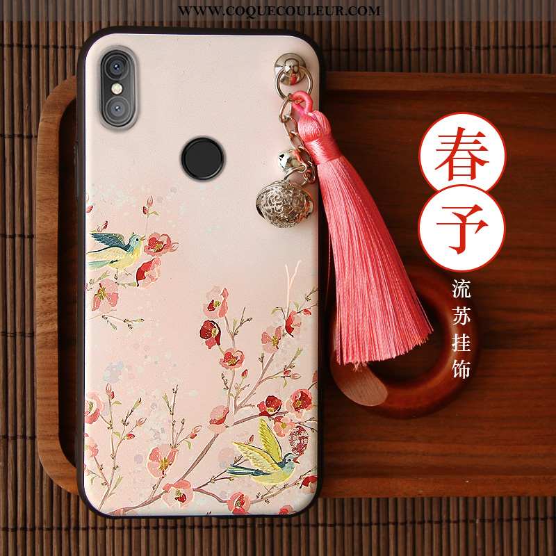 Housse Xiaomi Redmi Note 5 Vintage À Franges Tout Compris, Étui Xiaomi Redmi Note 5 Tendance Petit R