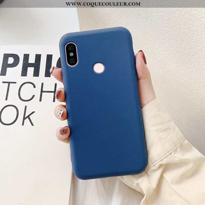 Étui Xiaomi Redmi Note 6 Pro Silicone Tempérer Téléphone Portable, Coque Xiaomi Redmi Note 6 Pro Per