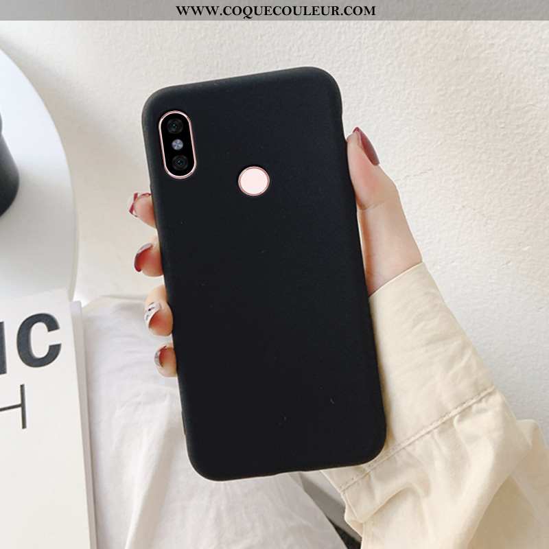 Étui Xiaomi Redmi Note 6 Pro Silicone Tempérer Téléphone Portable, Coque Xiaomi Redmi Note 6 Pro Per