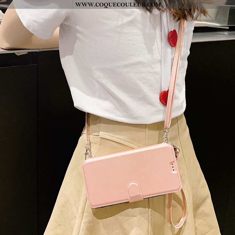 Housse Xiaomi Redmi Note 6 Pro Cuir Petit Téléphone Portable, Étui Xiaomi Redmi Note 6 Pro Rose Sac 