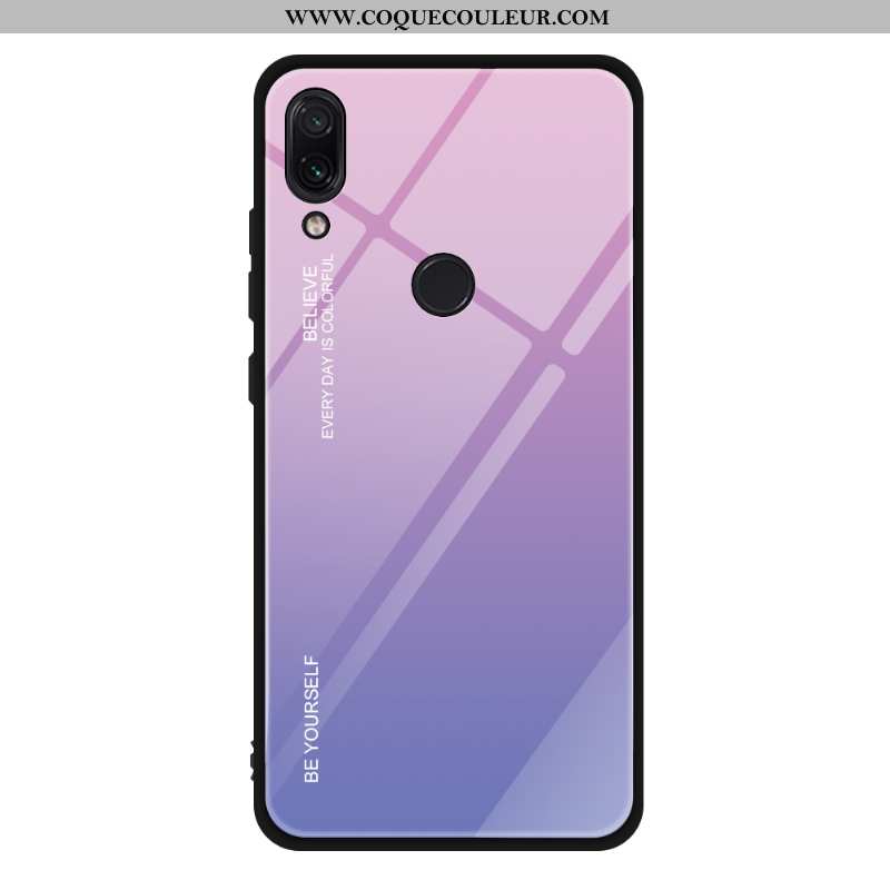 Housse Xiaomi Redmi Note 7 Tendance Miroir Difficile, Étui Xiaomi Redmi Note 7 Fluide Doux Personnal