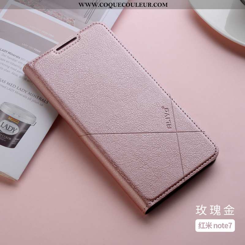 Housse Xiaomi Redmi Note 7 Cuir Silicone Incassable, Étui Xiaomi Redmi Note 7 Fluide Doux Tout Compr