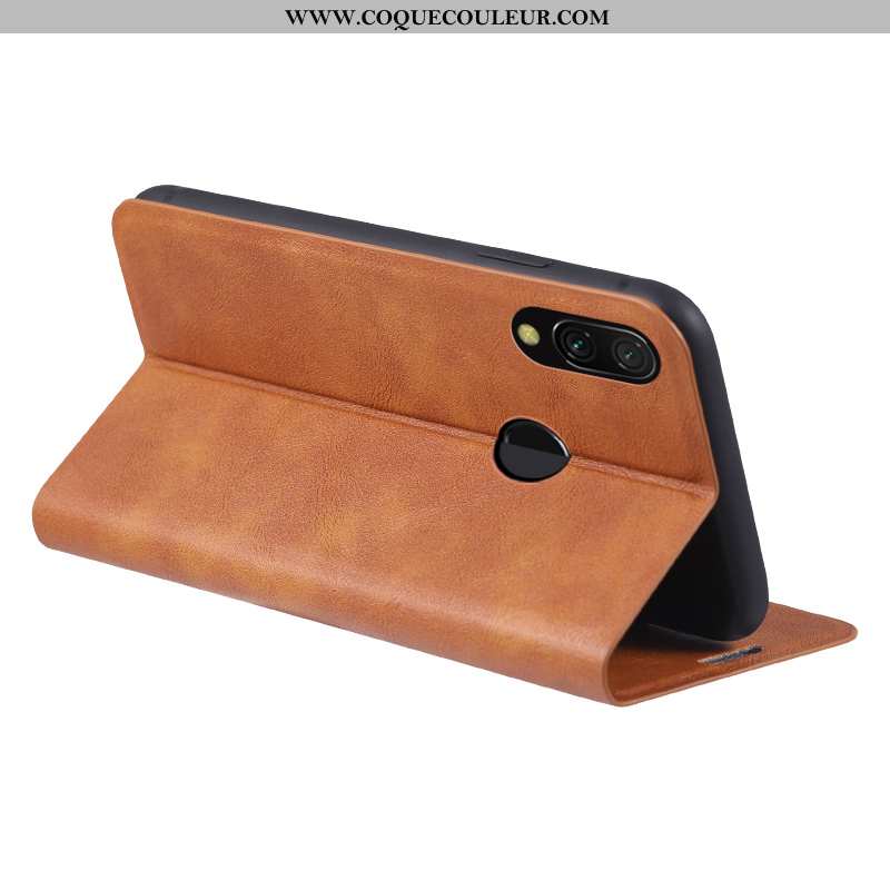 Coque Xiaomi Redmi Note 7 Cuir Carte Personnalité, Housse Xiaomi Redmi Note 7 Protection Tendance Ma