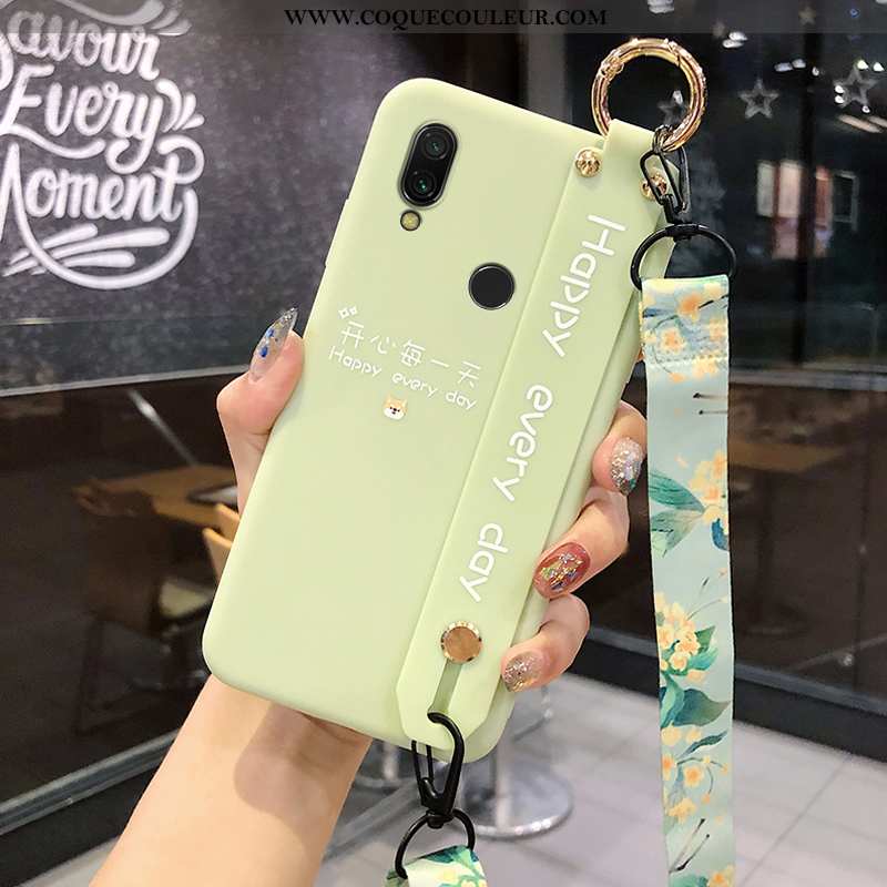 Housse Xiaomi Redmi Note 7 Silicone Incassable Membrane, Étui Xiaomi Redmi Note 7 Protection Citron 