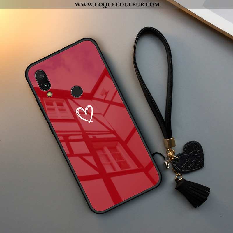 Coque Xiaomi Redmi Note 7 Protection Incassable, Housse Xiaomi Redmi Note 7 Verre Téléphone Portable