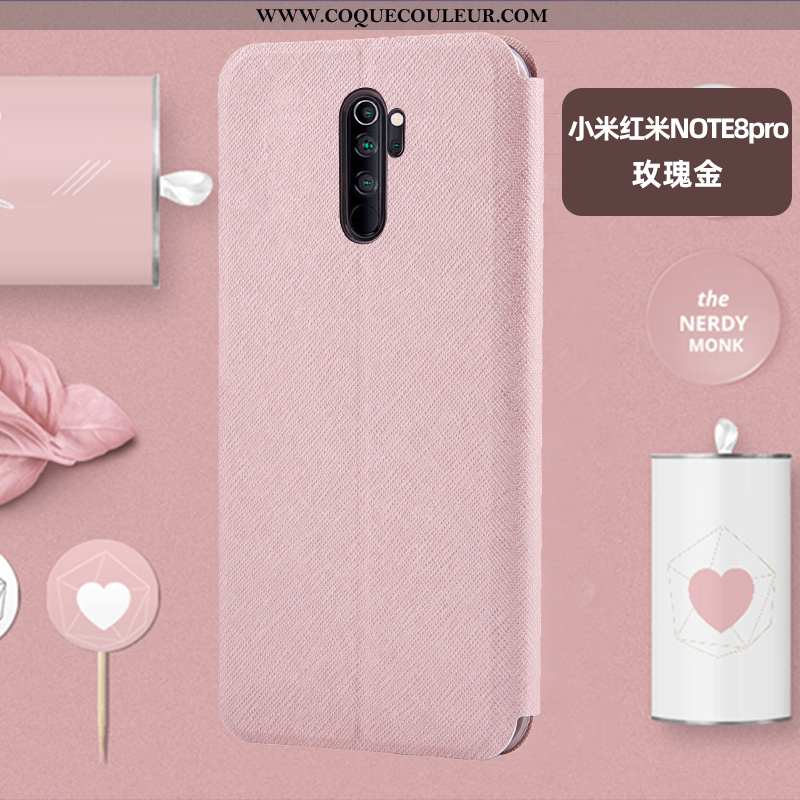 Étui Xiaomi Redmi Note 8 Pro Protection Silicone, Coque Xiaomi Redmi Note 8 Pro Cuir Téléphone Porta