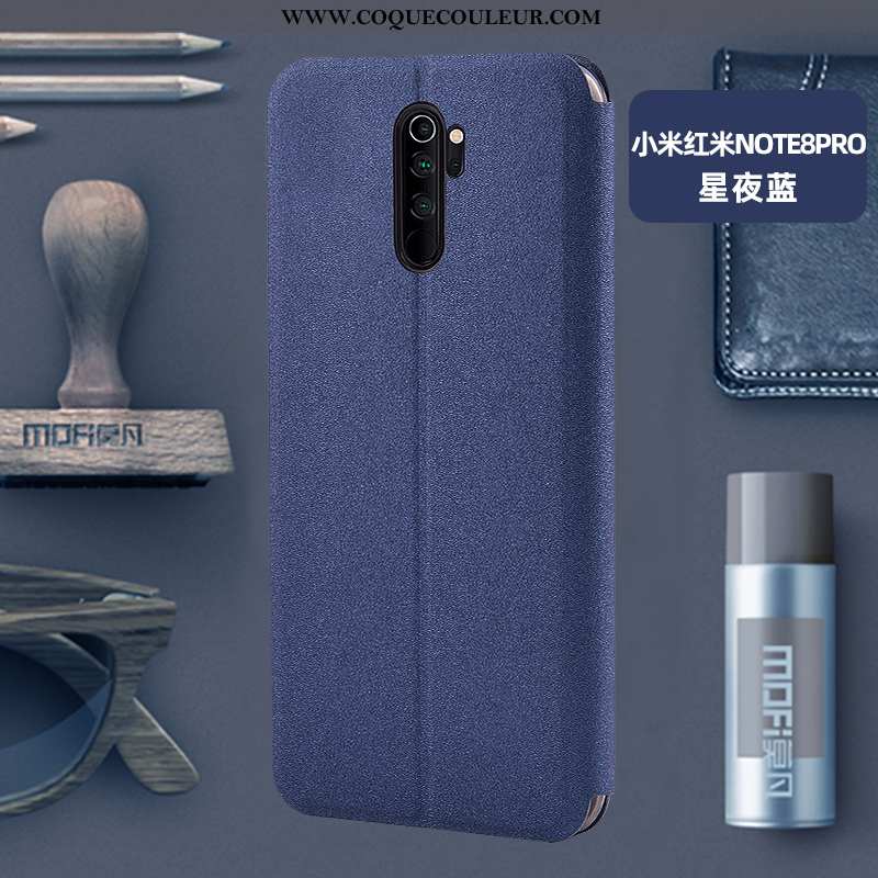 Étui Xiaomi Redmi Note 8 Pro Protection Silicone, Coque Xiaomi Redmi Note 8 Pro Cuir Téléphone Porta