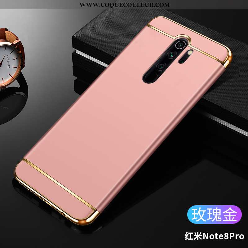 Étui Xiaomi Redmi Note 8 Pro Légère Ultra, Coque Xiaomi Redmi Note 8 Pro Protection Incassable Rose