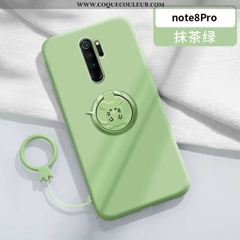 Housse Xiaomi Redmi Note 8 Pro Ornements Suspendus À Bord Vert, Étui Xiaomi Redmi Note 8 Pro Ultra A