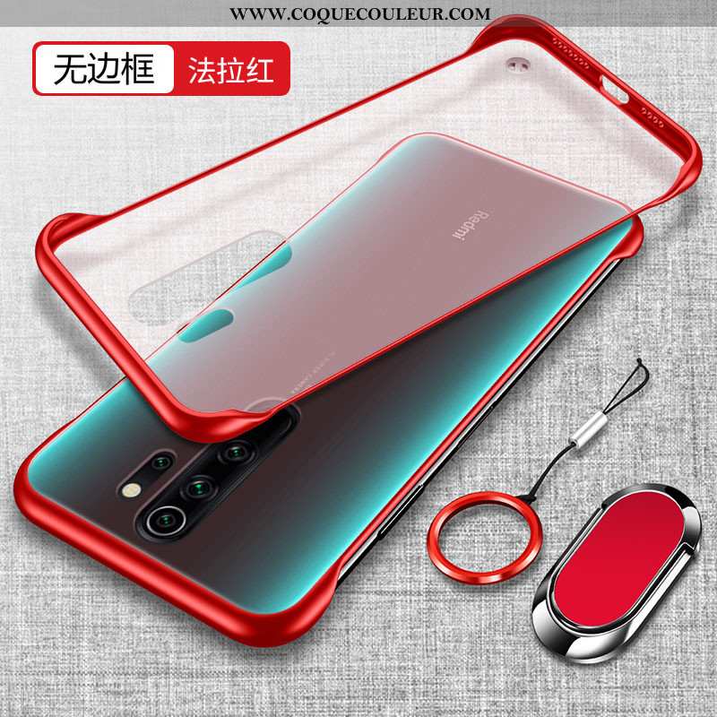 Housse Xiaomi Redmi Note 8 Pro Fluide Doux Noir Transparent, Étui Xiaomi Redmi Note 8 Pro Silicone D