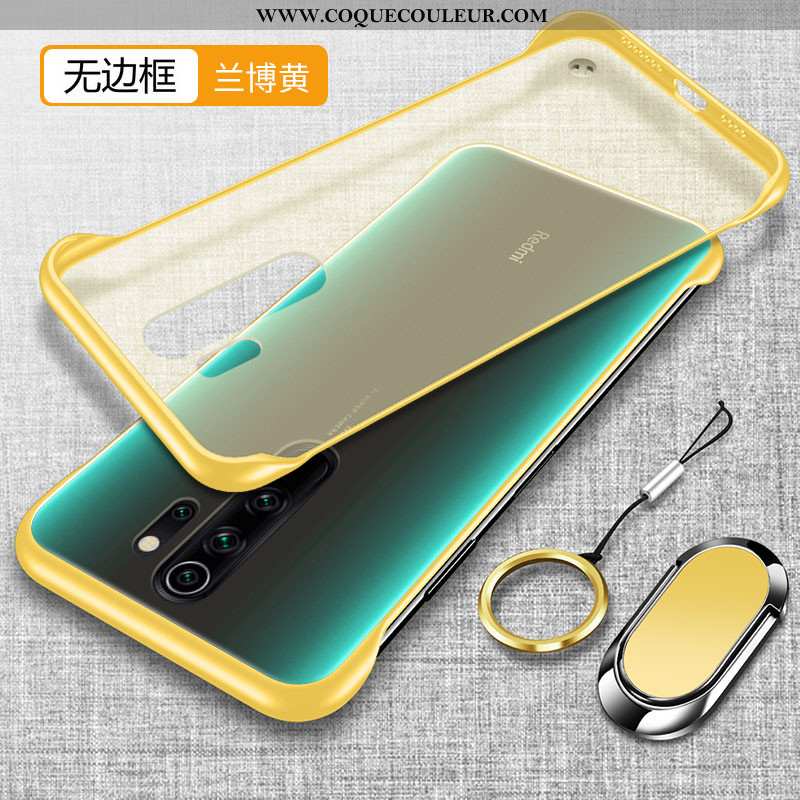 Housse Xiaomi Redmi Note 8 Pro Fluide Doux Noir Transparent, Étui Xiaomi Redmi Note 8 Pro Silicone D