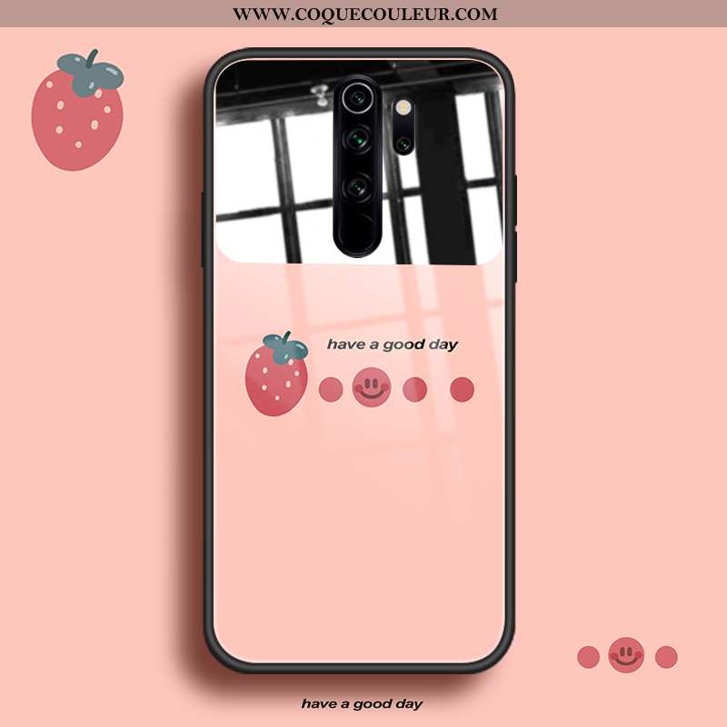 Coque Xiaomi Redmi Note 8 Pro Tendance Protection Verre, Housse Xiaomi Redmi Note 8 Pro Fluide Doux 