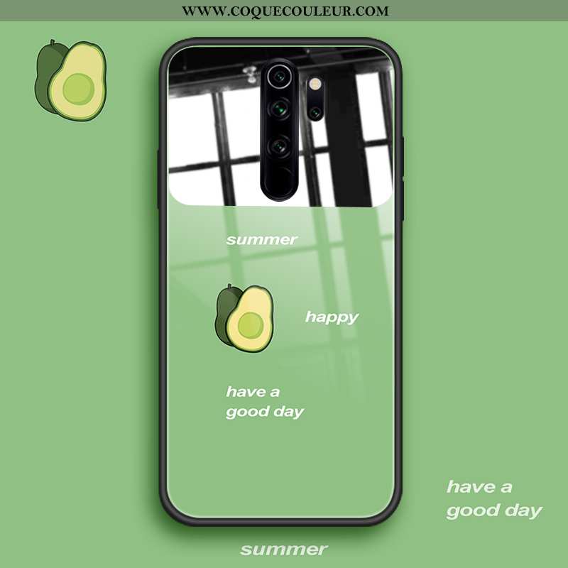 Coque Xiaomi Redmi Note 8 Pro Tendance Protection Verre, Housse Xiaomi Redmi Note 8 Pro Fluide Doux 