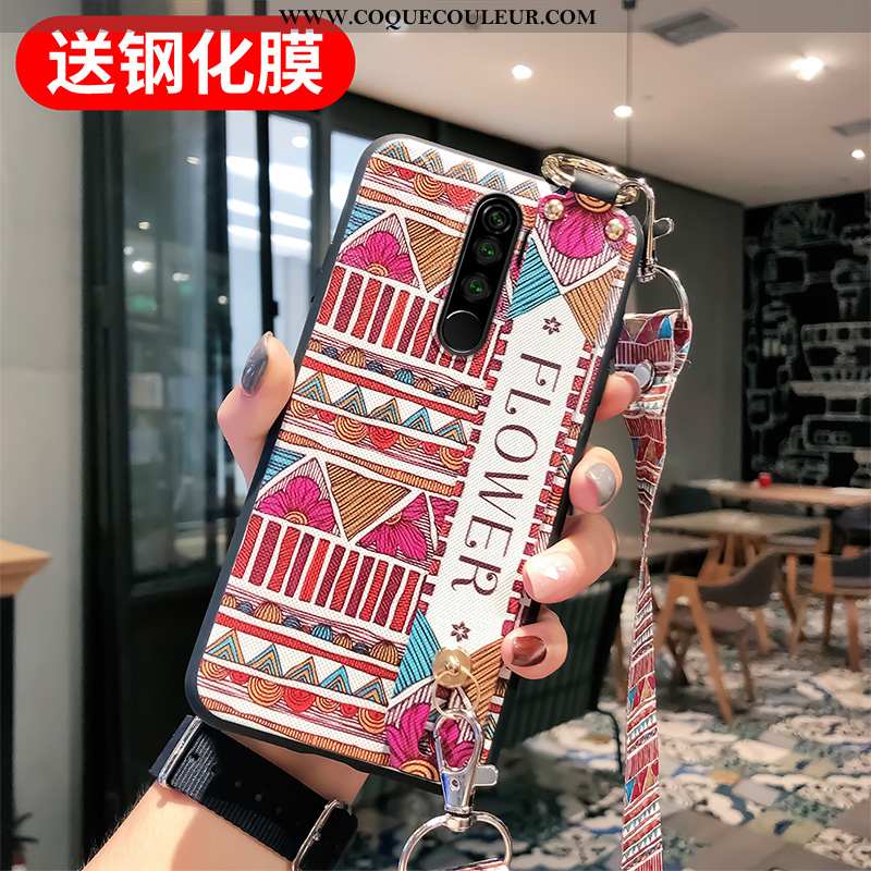 Housse Xiaomi Redmi Note 8 Pro Vintage Petit Incassable, Étui Xiaomi Redmi Note 8 Pro Tendance Vent 