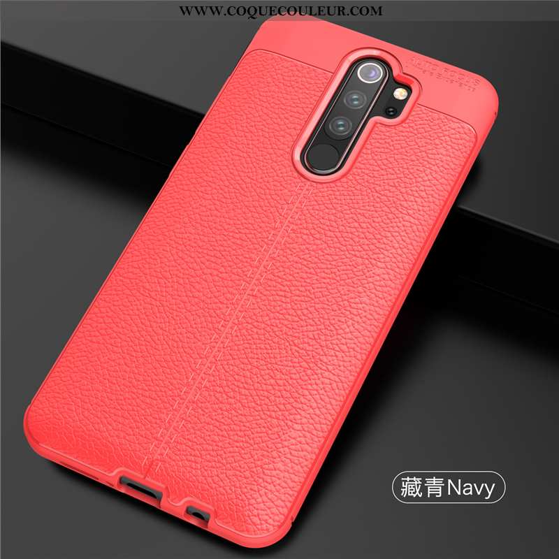 Housse Xiaomi Redmi Note 8 Pro Légère Ultra Petit, Étui Xiaomi Redmi Note 8 Pro Cuir Protection Roug