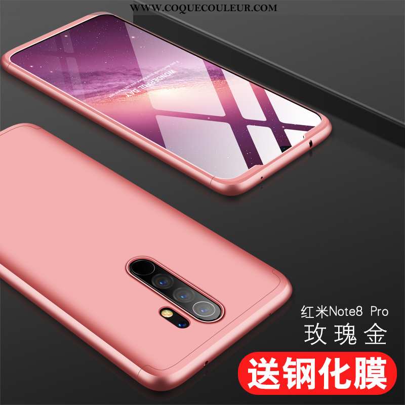 Coque Xiaomi Redmi Note 8 Pro Protection Tout Compris Rouge, Housse Xiaomi Redmi Note 8 Pro Mode Ble