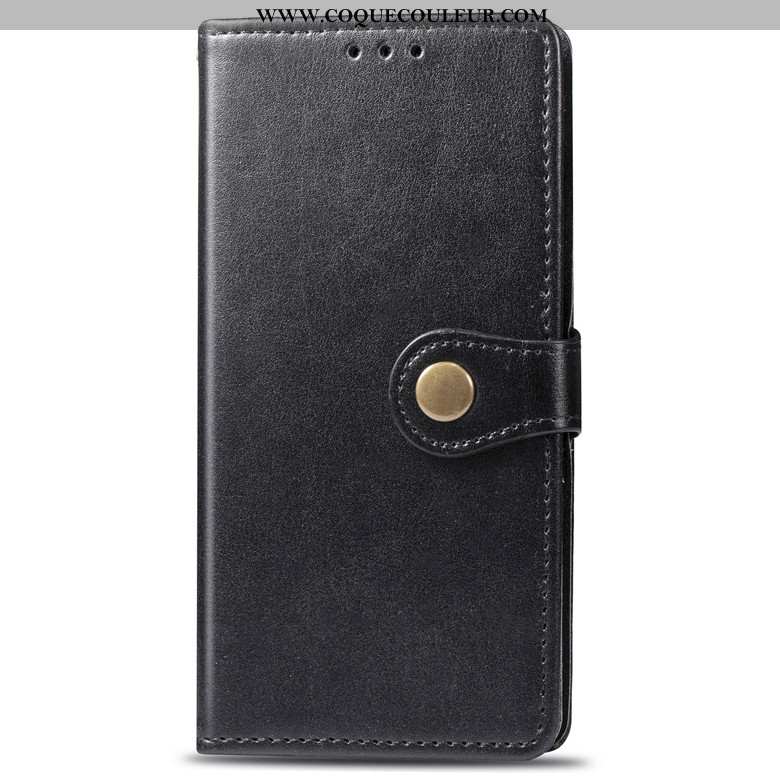 Coque Xiaomi Redmi Note 8 Pro Cuir Étui Coque, Housse Xiaomi Redmi Note 8 Pro Fluide Doux Petit Roug