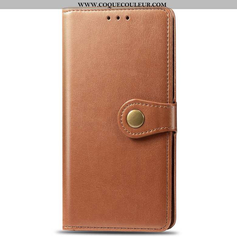 Coque Xiaomi Redmi Note 8 Pro Cuir Étui Coque, Housse Xiaomi Redmi Note 8 Pro Fluide Doux Petit Roug