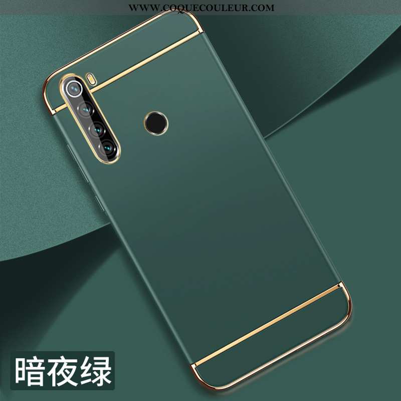 Étui Xiaomi Redmi Note 8t Légère Incassable Rouge, Coque Xiaomi Redmi Note 8t Protection Verte