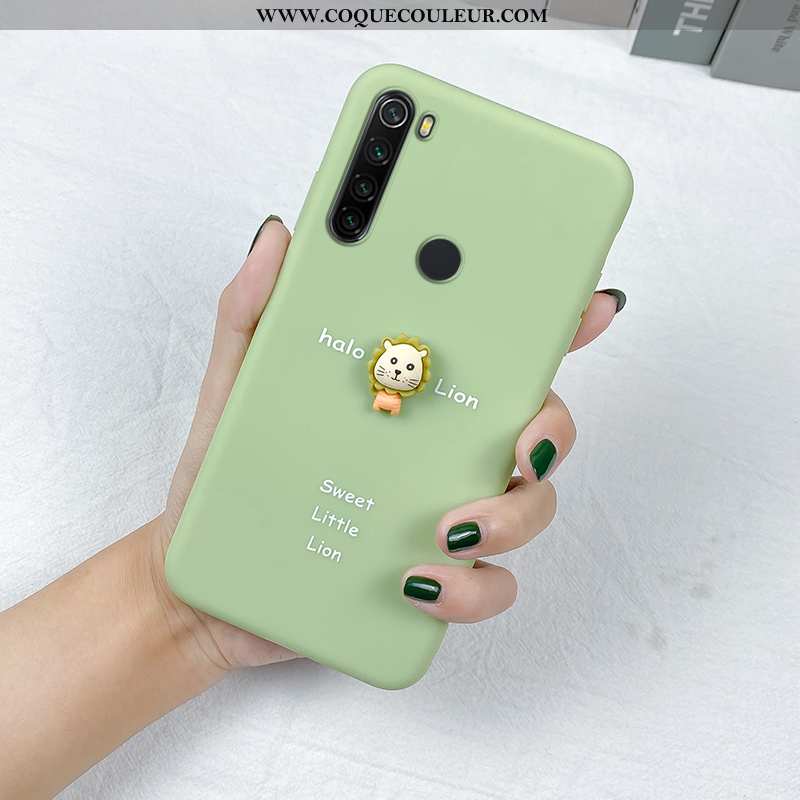 Étui Xiaomi Redmi Note 8t Charmant Tout Compris Lion, Coque Xiaomi Redmi Note 8t Tendance Jaune