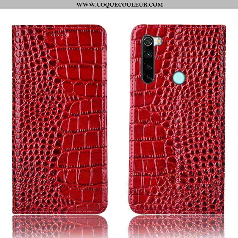 Housse Xiaomi Redmi Note 8t Protection Petit Housse, Étui Xiaomi Redmi Note 8t Cuir Véritable Téléph