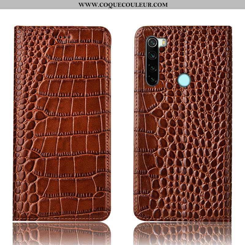 Housse Xiaomi Redmi Note 8t Protection Petit Housse, Étui Xiaomi Redmi Note 8t Cuir Véritable Téléph